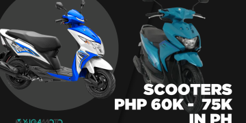 Scooters PHP 60,000 – PHP 75,000 in the Philippines