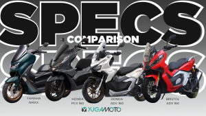 Yamaha Nmax vs Honda PCX vs Honda ADV 160 vs Bristol ADX 160 : Specs Comparison