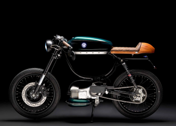 MetorBike: A Cafe-Racer Styled Electric Moped That Sounds Like a Motorcycle