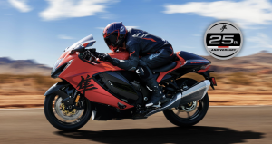 Suzuki launches Hayabusa 25th Anniversary Edition motorcycle