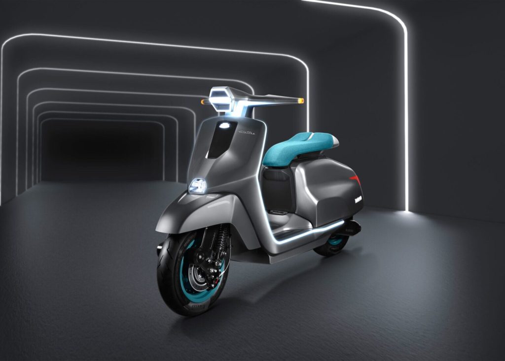 lambretta reveals elettra a vintage flavored electric scooter for the future 224508 1