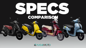 Yamaha Fazzio vs Benelli Panarea 125 vs Kymco Italia 125 vs QJ Motor Torino 125