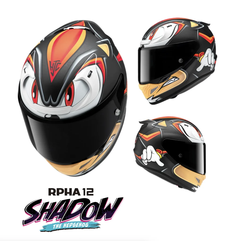 HJC Helmets Unveils the New Shadow the Hedgehog™ RPHA 12 1