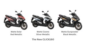 Honda Philippines Launches New Two Tone Color Variants of CLICK160