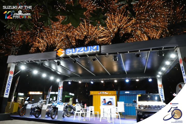 Suzuki PH Celebrates 50 Years with a Bang at the 12th Philippine International Pyromusical Competition