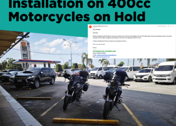 Autosweep RFID Installation on 400cc Motorcycles on Hold
