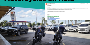 Autosweep RFID Installation on 400cc Motorcycles on Hold