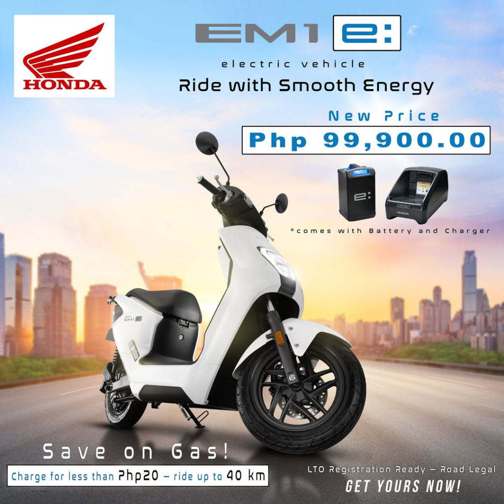 Honda EM1 e: Now only PHP 99,900 2 image
