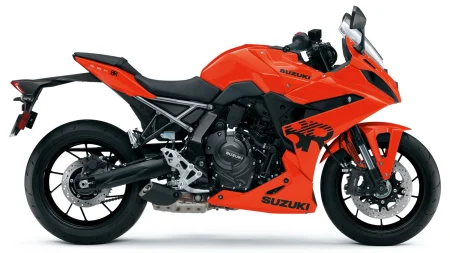 Suzuki GSX 8R Glass Blaze Orange