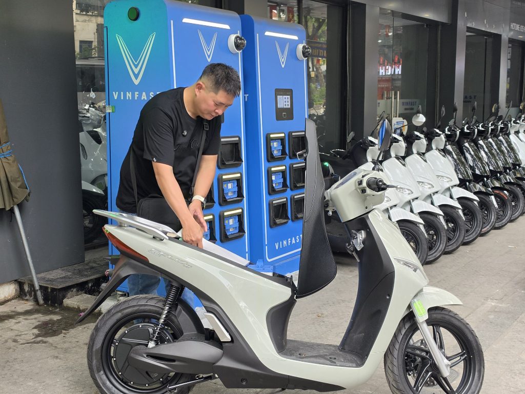 VinFast Battery Swapping
