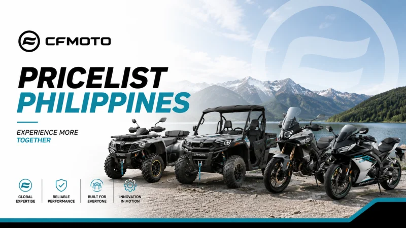 CFMoto Philippines Price List 2026: Complete Lineup From ST Papio to 800 MT-X
