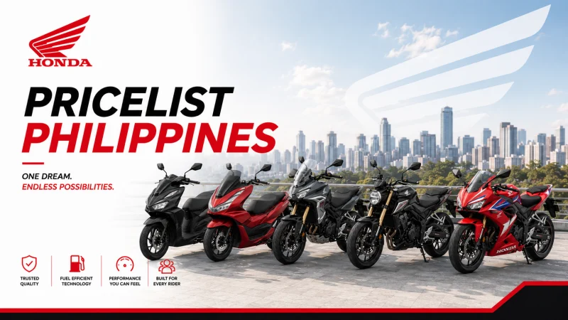 Honda Motorcycle Price List Philippines 2026 Complete Lineup