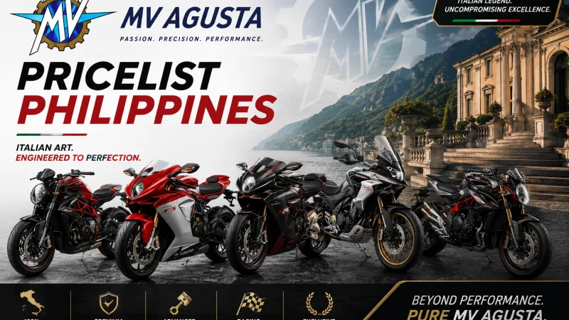 MV Agusta Motorcycle Philippines Price List 2026