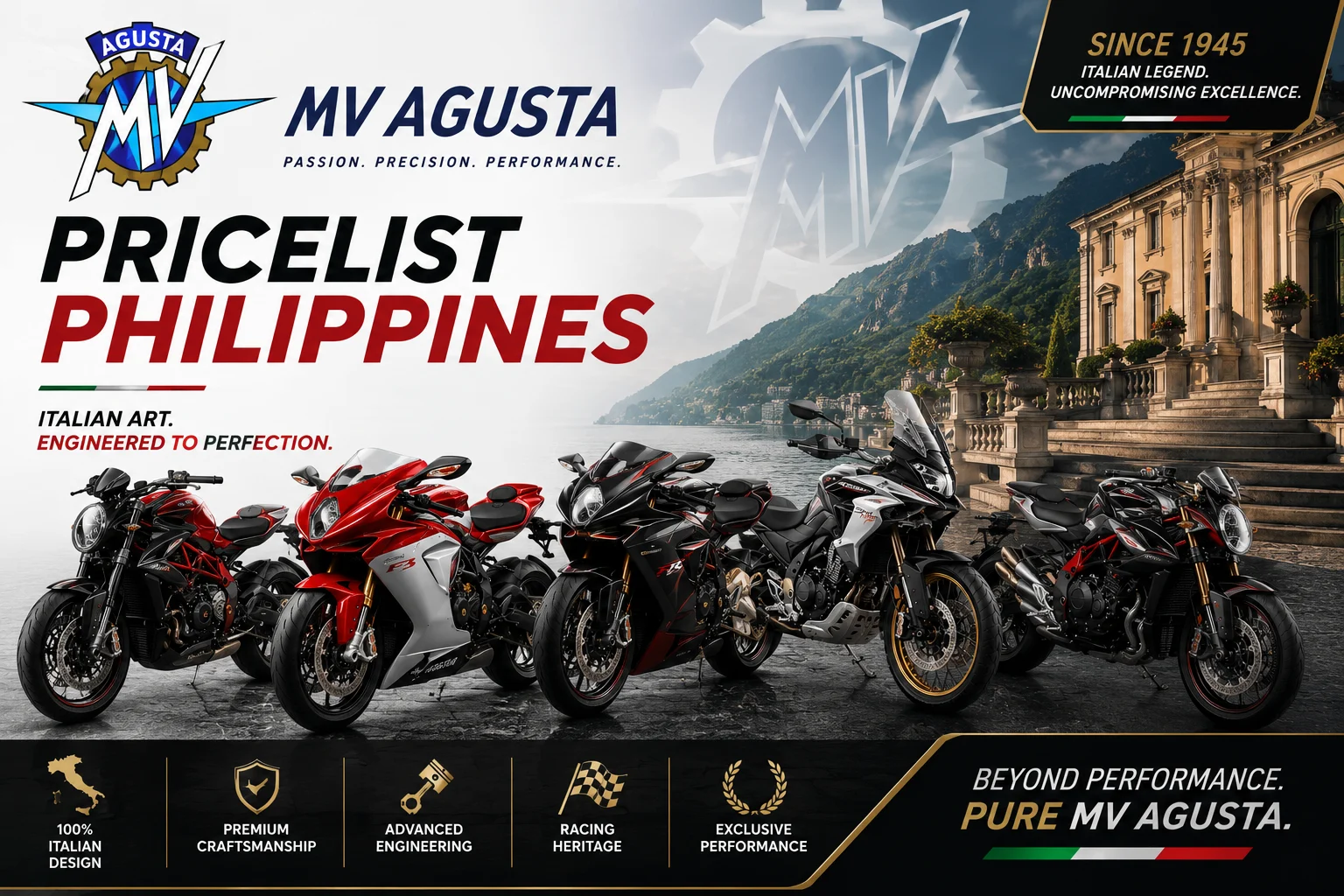 MV Agusta Motorcycle Philippines Price List 2026