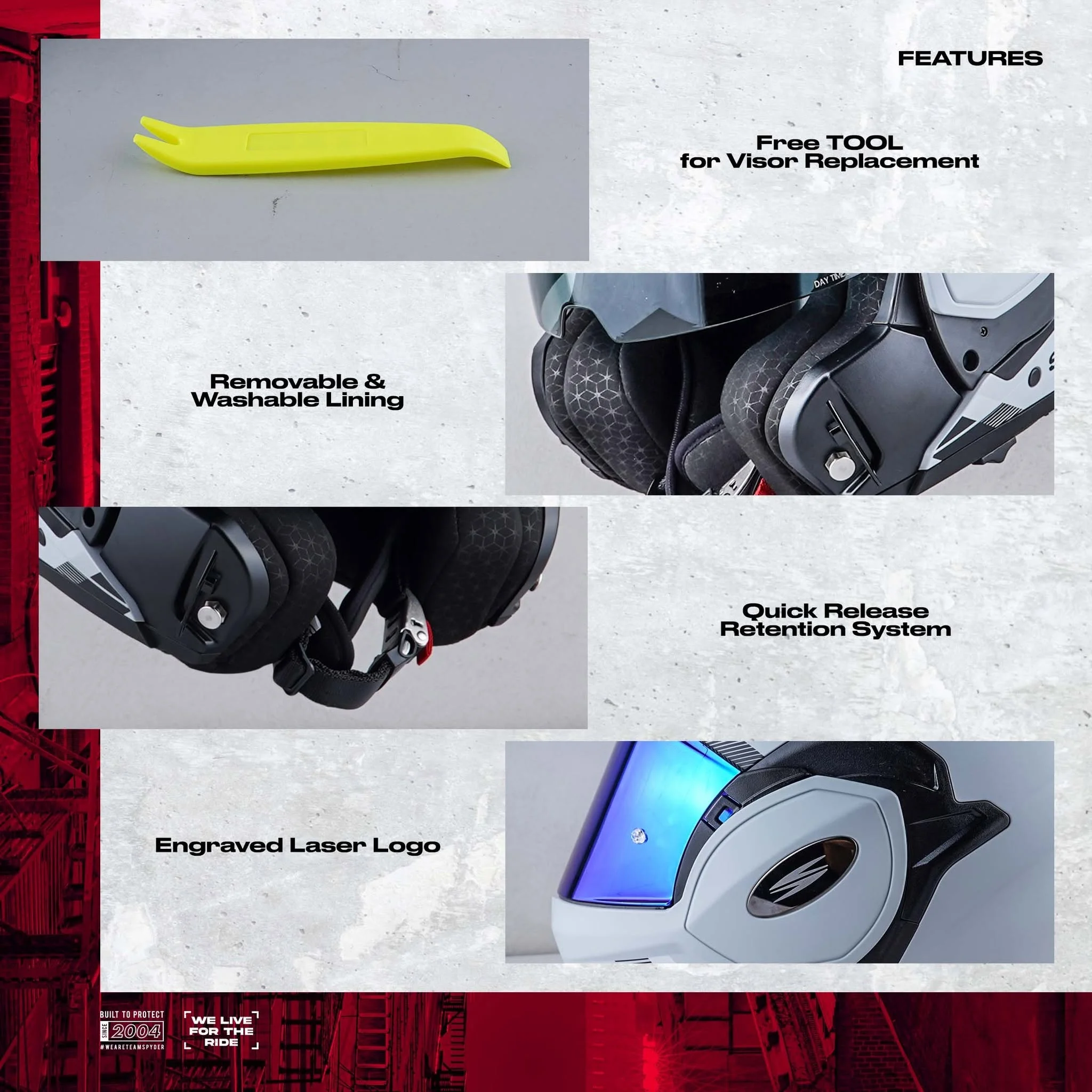 Spyder Veyron Modular Helmet 2
