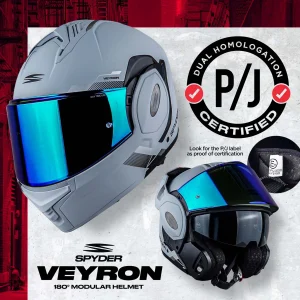 Spyder Veyron Modular Helmet