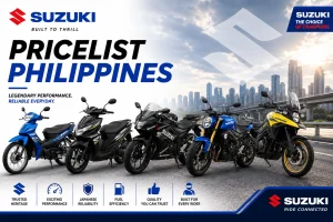 Suzuki Motorcycle Price List Philippines 2026
