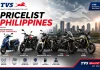 TVS Motorcycle Philippines Price List 2026