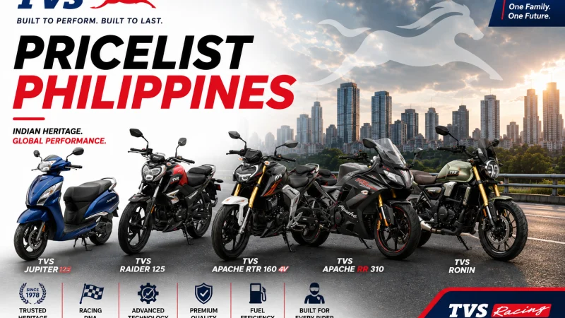 TVS Motorcycle Philippines Price List (2026)